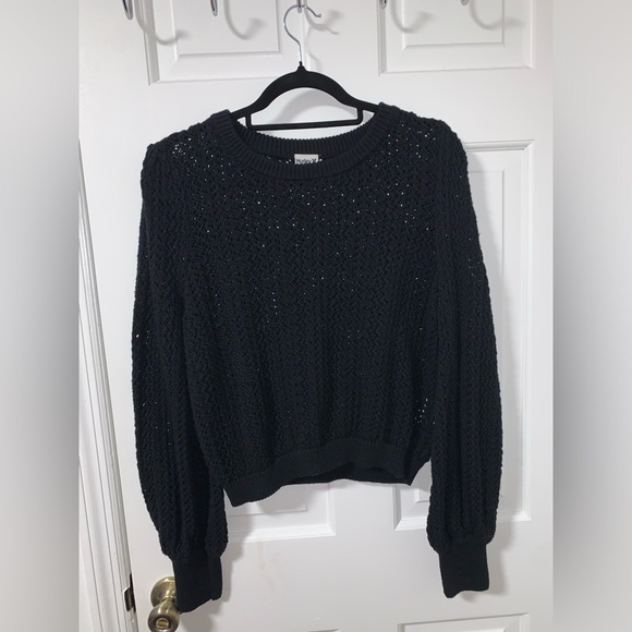 Hurley Black Knit Sweater Size Small - Picture 1 of 6